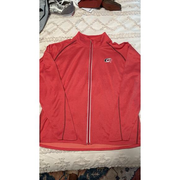 Carolina Hurricanes NHL Hockey full zip women’s jacket 2XL - Picture 2 of 6